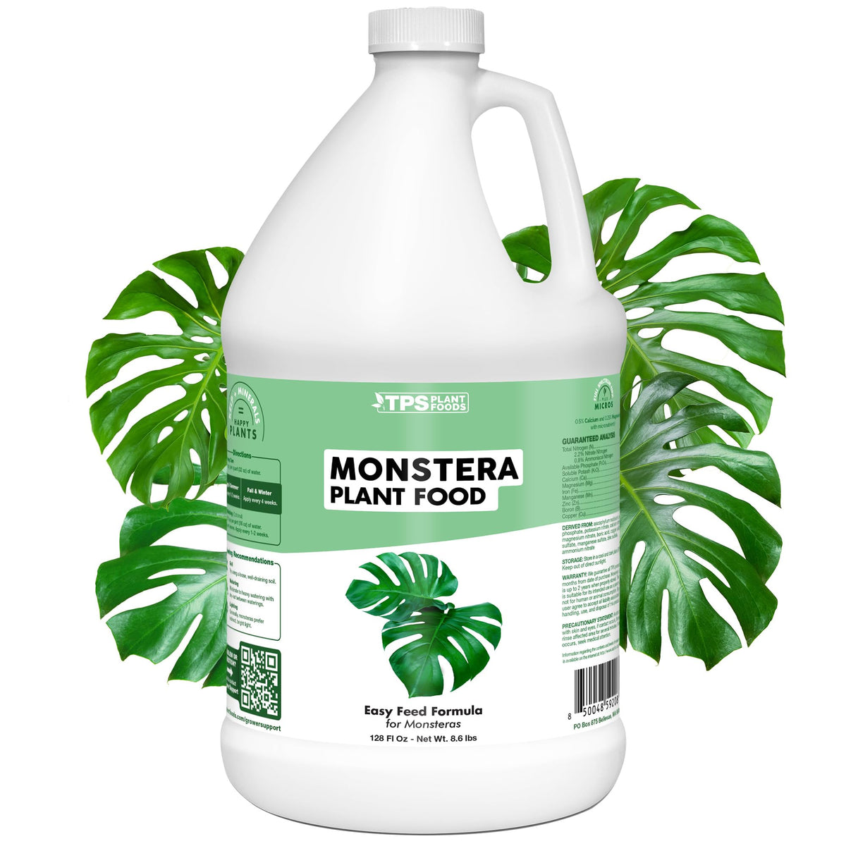 TPS NUTRIENTS Monstera Plant Food Liquid Fertilizer 1 Gal front view
