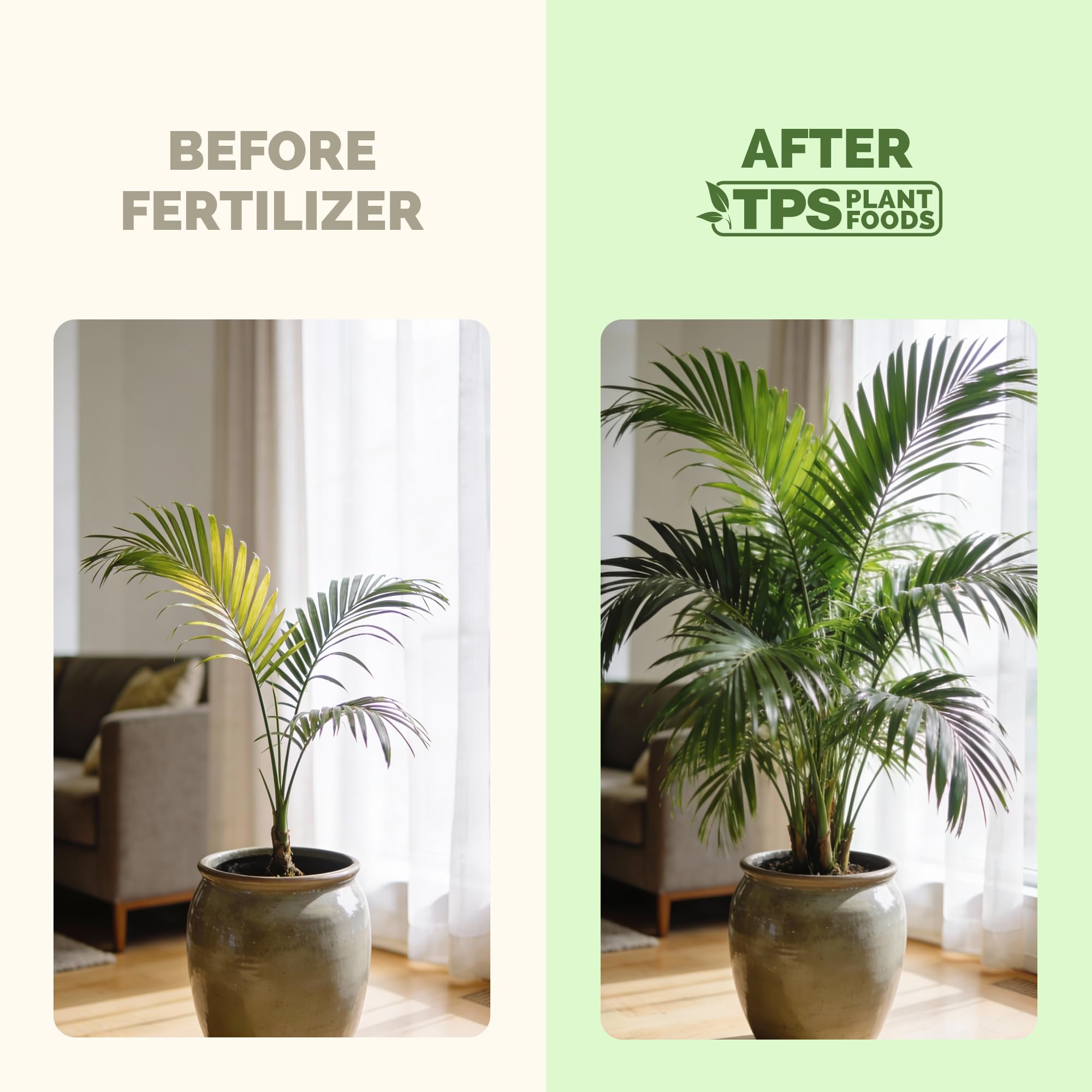TPS NUTRIENTS Palm Tree Fertilizer label close-up