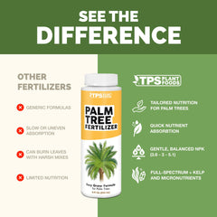 TPS NUTRIENTS Palm Tree Fertilizer liquid in a measuring cup