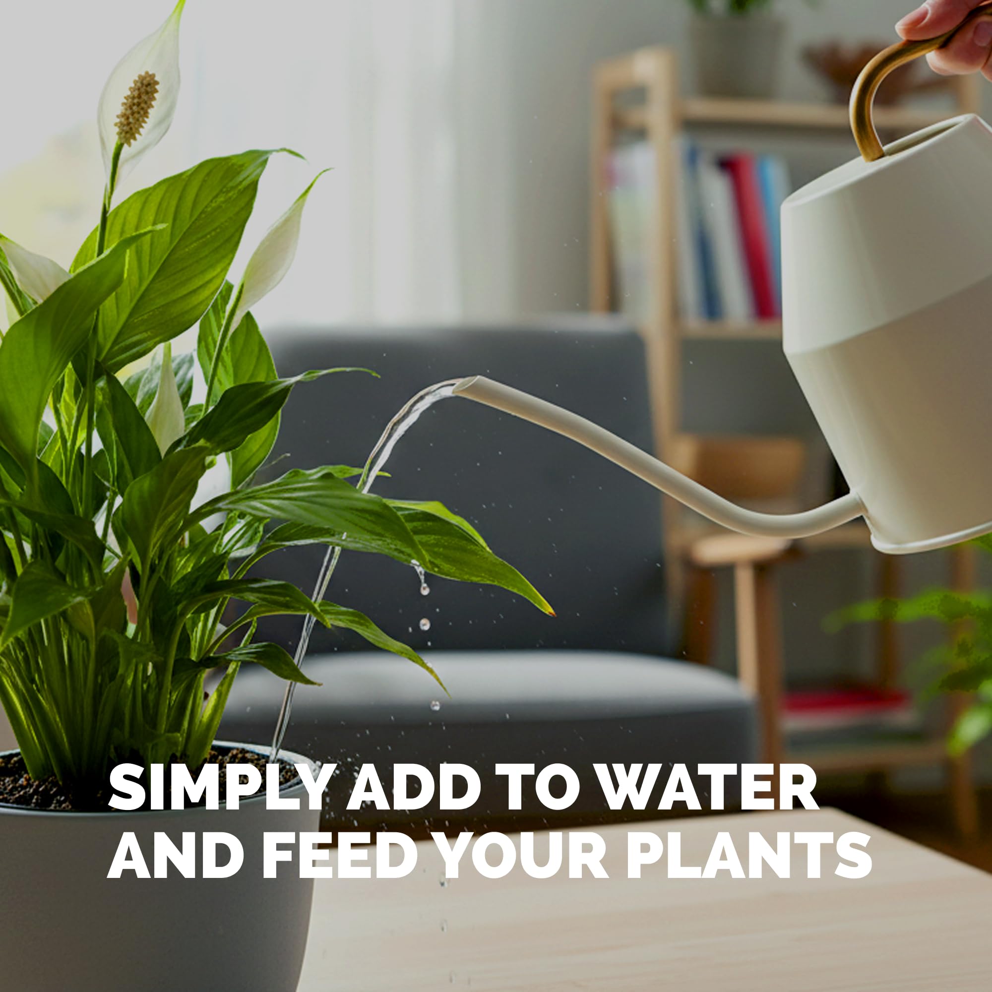TPS NUTRIENTS Peace Lily Fertilizer with measuring cup for application