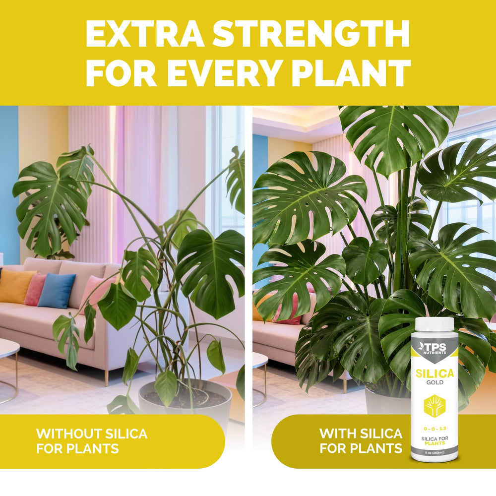 TPS NUTRIENTS Silica Gold bottle side view