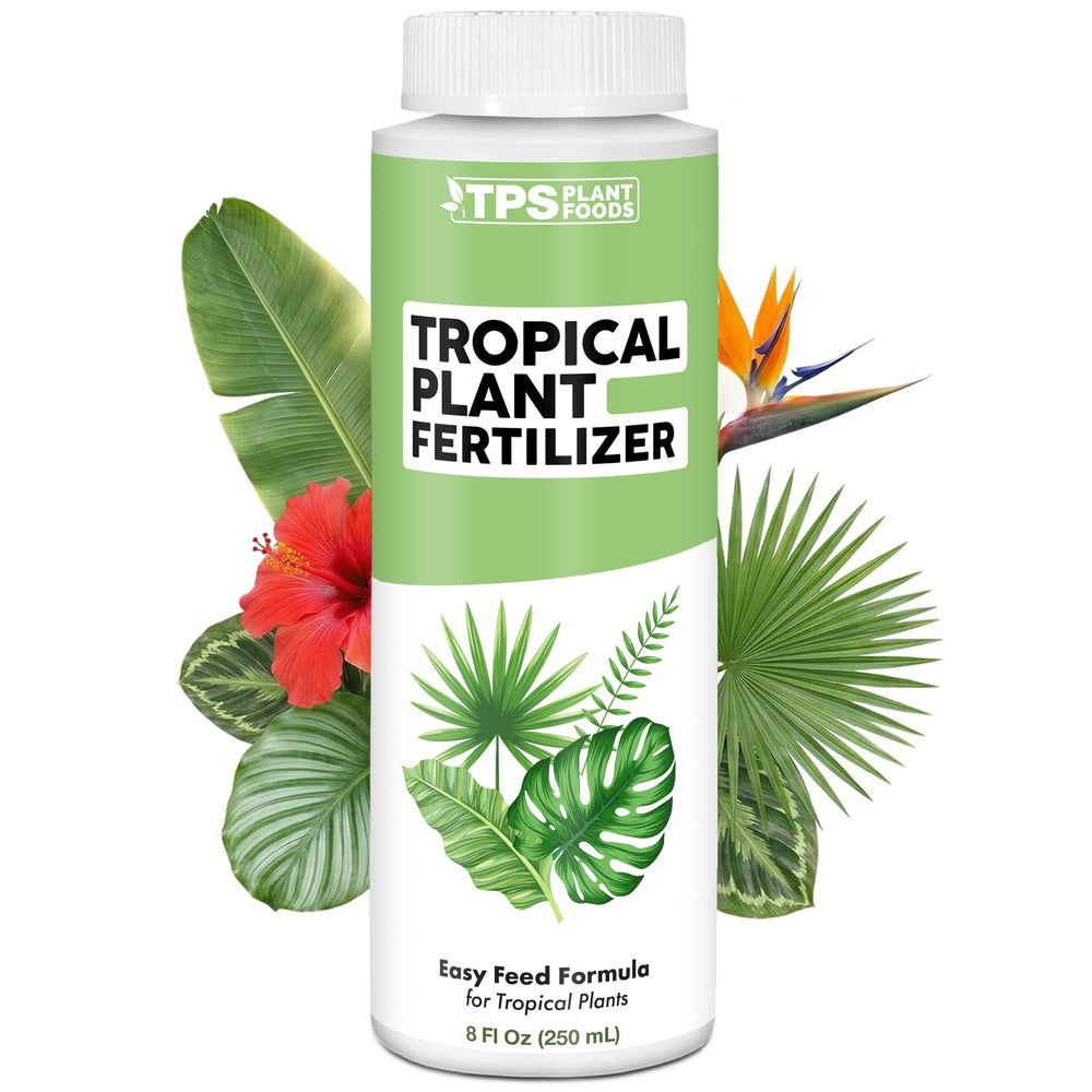 TPS NUTRIENTS Tropical Plant Fertilizer 8 oz bottle front view