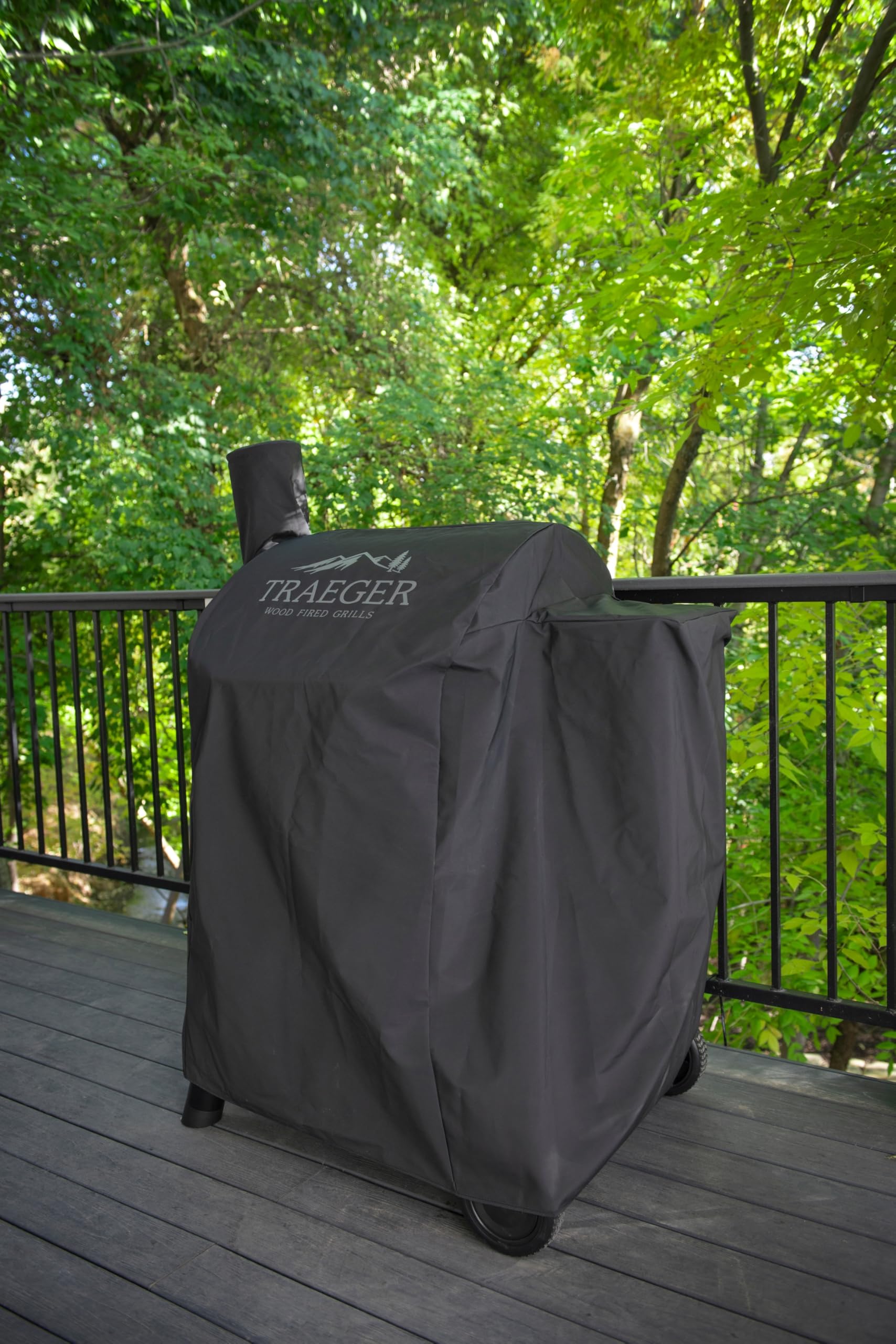 Traeger Full-Length Grill Cover BAC503 fit demonstration