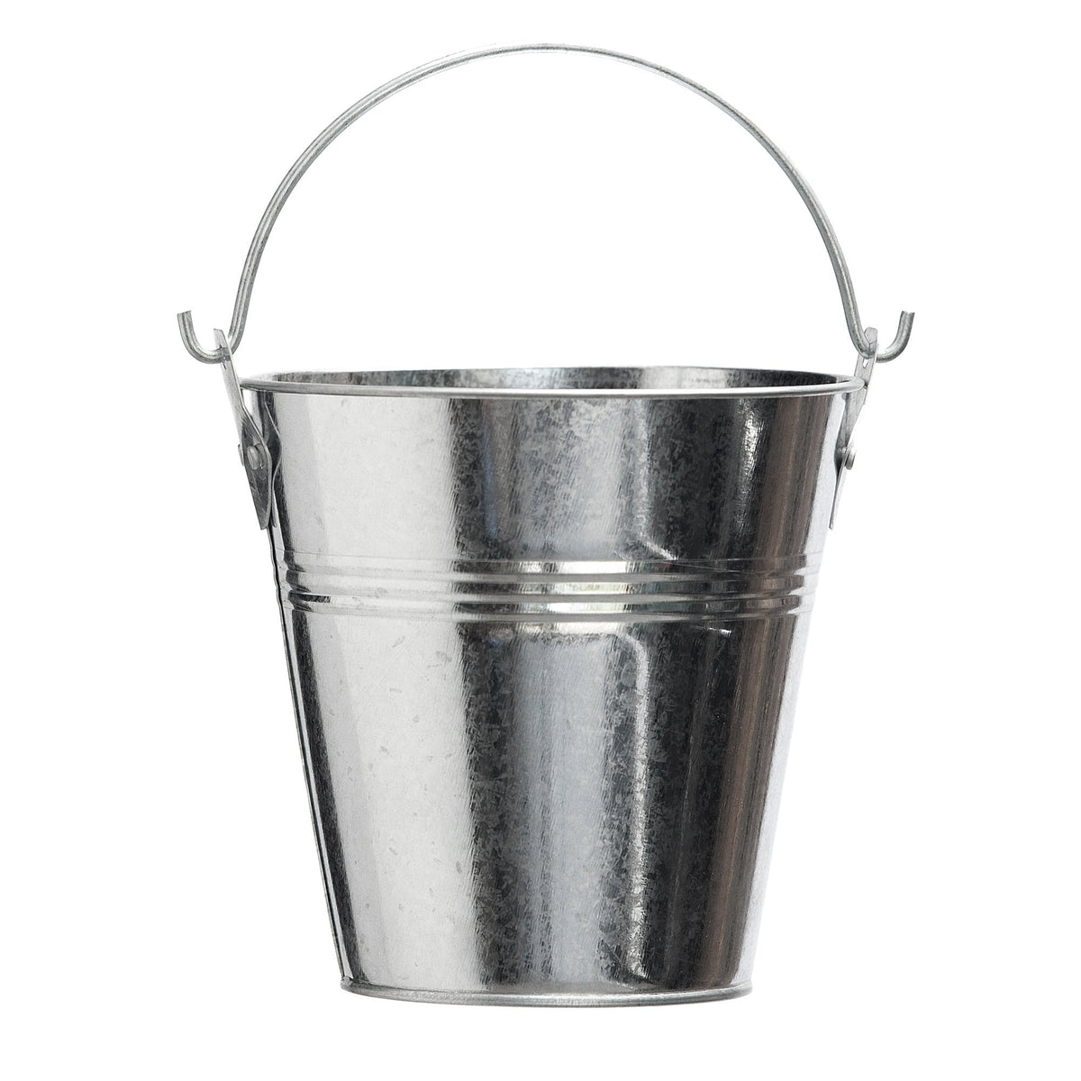 Traeger Grease Bucket HDW152 front view made of galvanized steel
