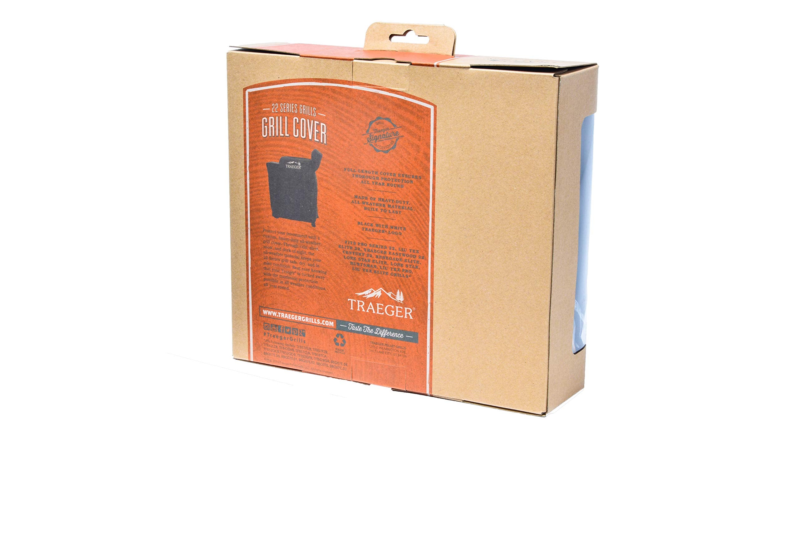 Traeger grill cover waterproof material close-up