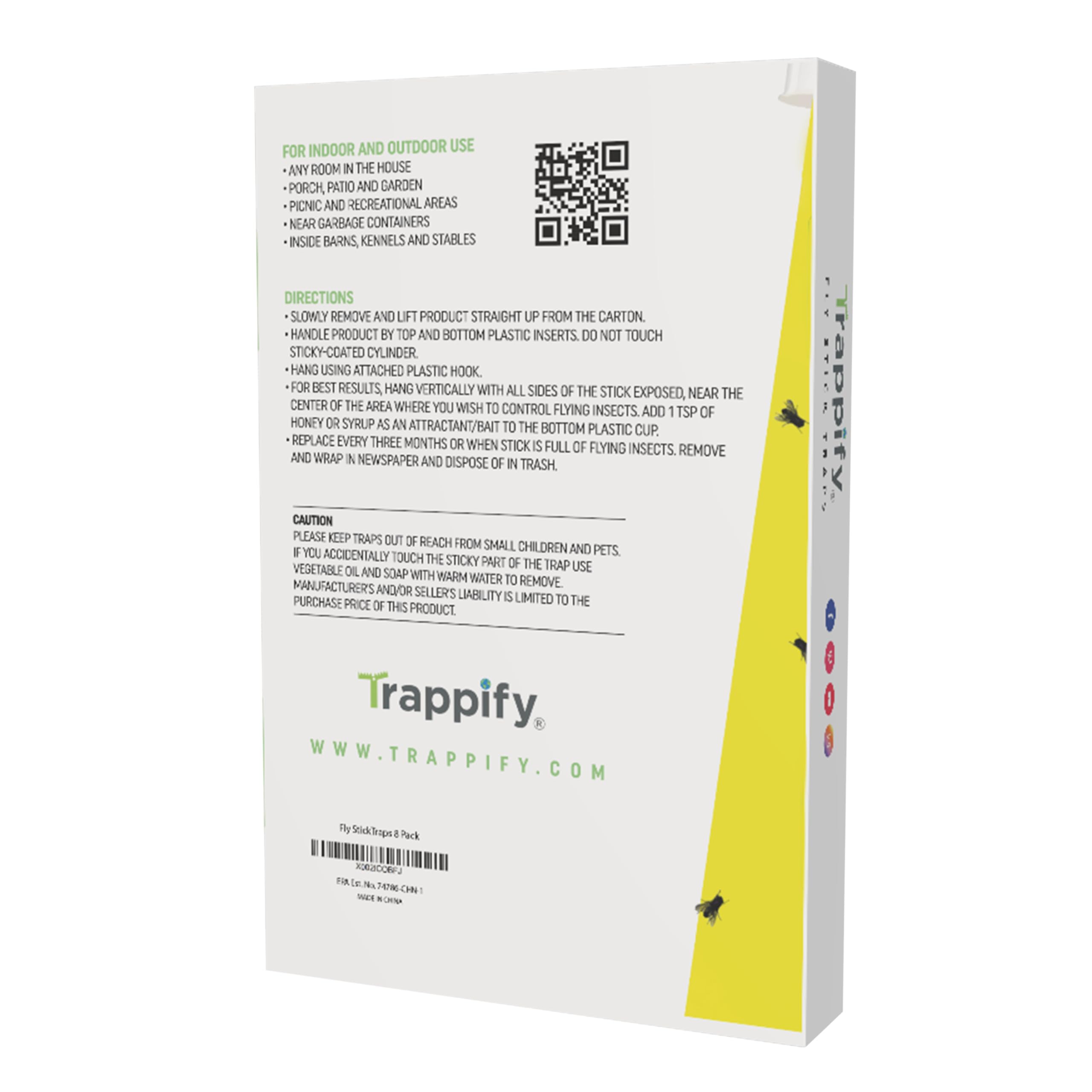 Trappify Hanging Fly Trap being handled carefully