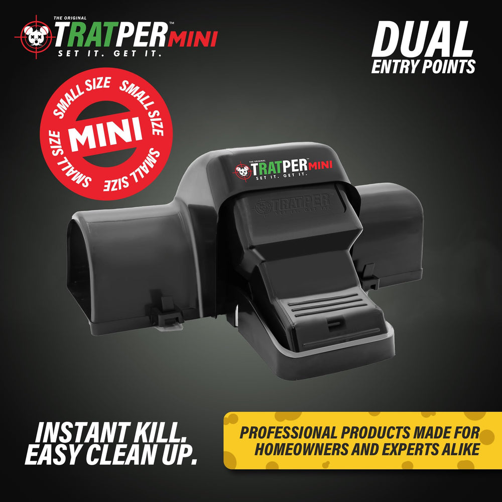TRATPER Mouse Tunnel Trap being cleaned