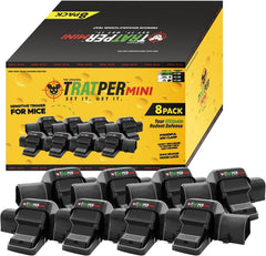 TRATPER Mouse Tunnel Trap front view in black