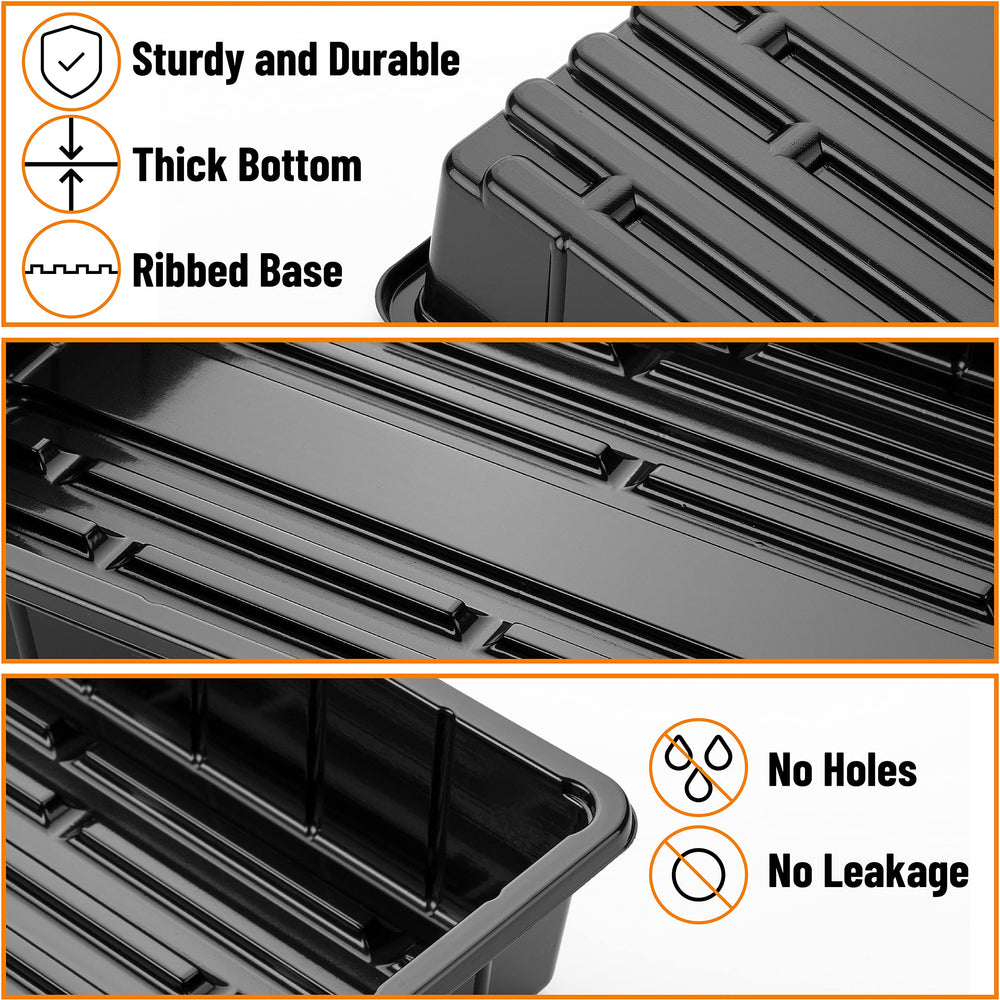 Tray dimensions of Mr. Pen Seed Starter Tray displayed