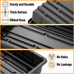 Tray dimensions of Mr. Pen Seed Starter Tray displayed