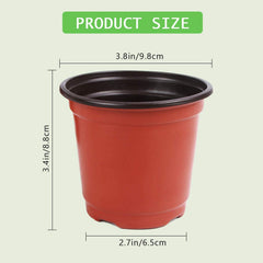 Tray included with Augshy 4-inch nursery pots