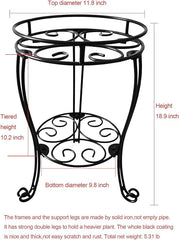 TREEZITEK Plant Stand side view with plant
