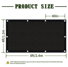TrekXGD Shade Netting in garden setting