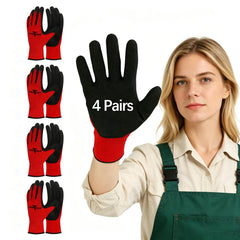 Trendara garden gloves grey large front view