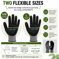 Trendara garden gloves pack of four pairs