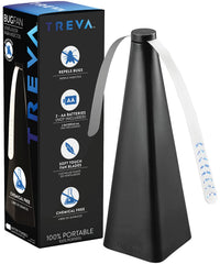 Treva Bug Fan in use outdoors during a picnic