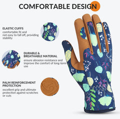 Trifabricy Garden Gloves in use while gardening