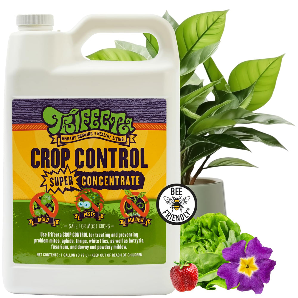 Trifecta Crop Control 1 Gallon natural pesticide front view