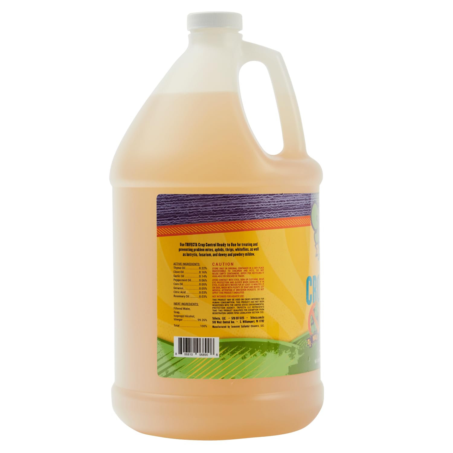 Trifecta Crop Control Insecticidal Soap bottle details
