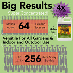Trifecta Crop Control natural pesticide in garden setting