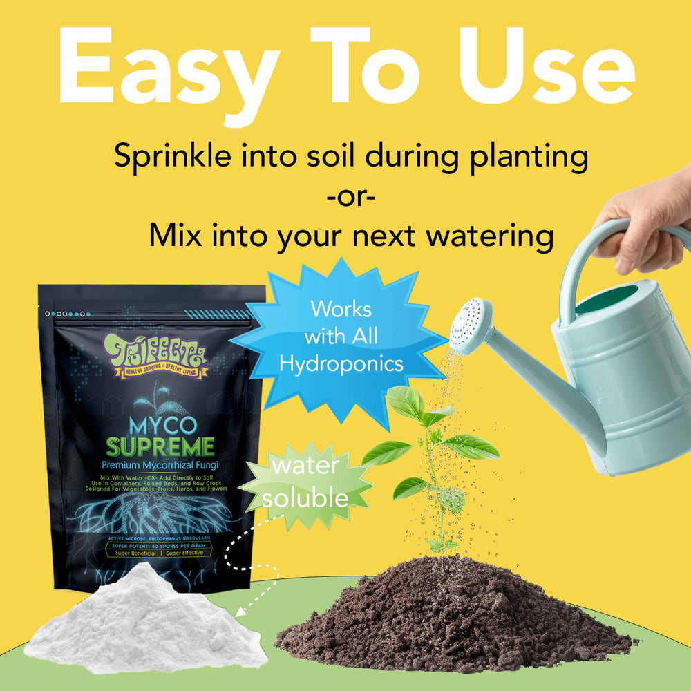Trifecta Myco Root Stimulator application in soil