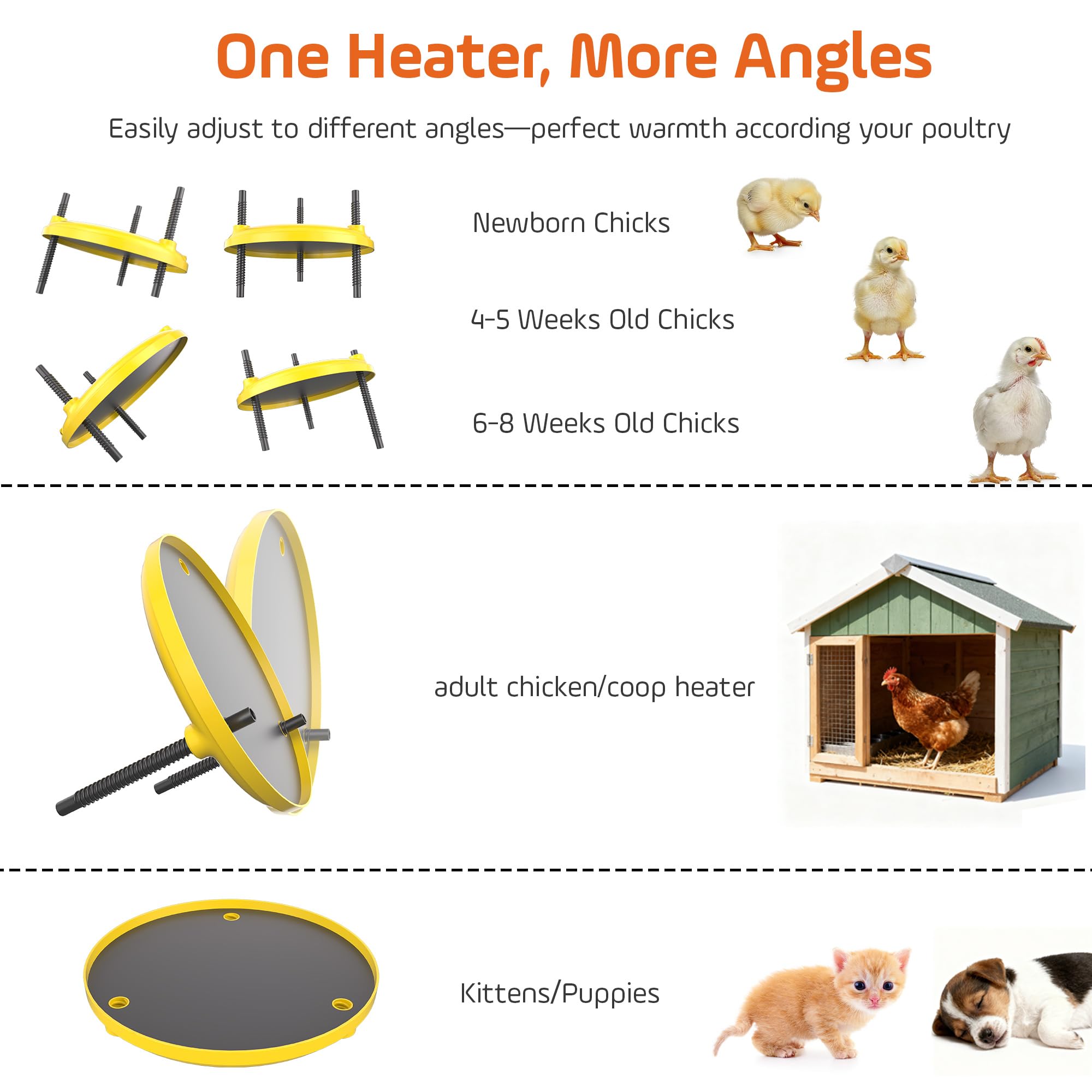 TRIOCOTTAGE Heat Plate back view with safety features highlighted