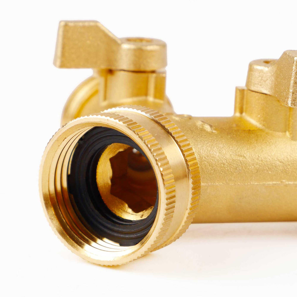 Triumpeek Brass Hose Connector with tape for sealing