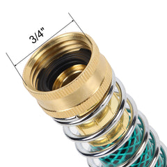 Triumpeek Garden Hose Extension Adapter with coil spring protector