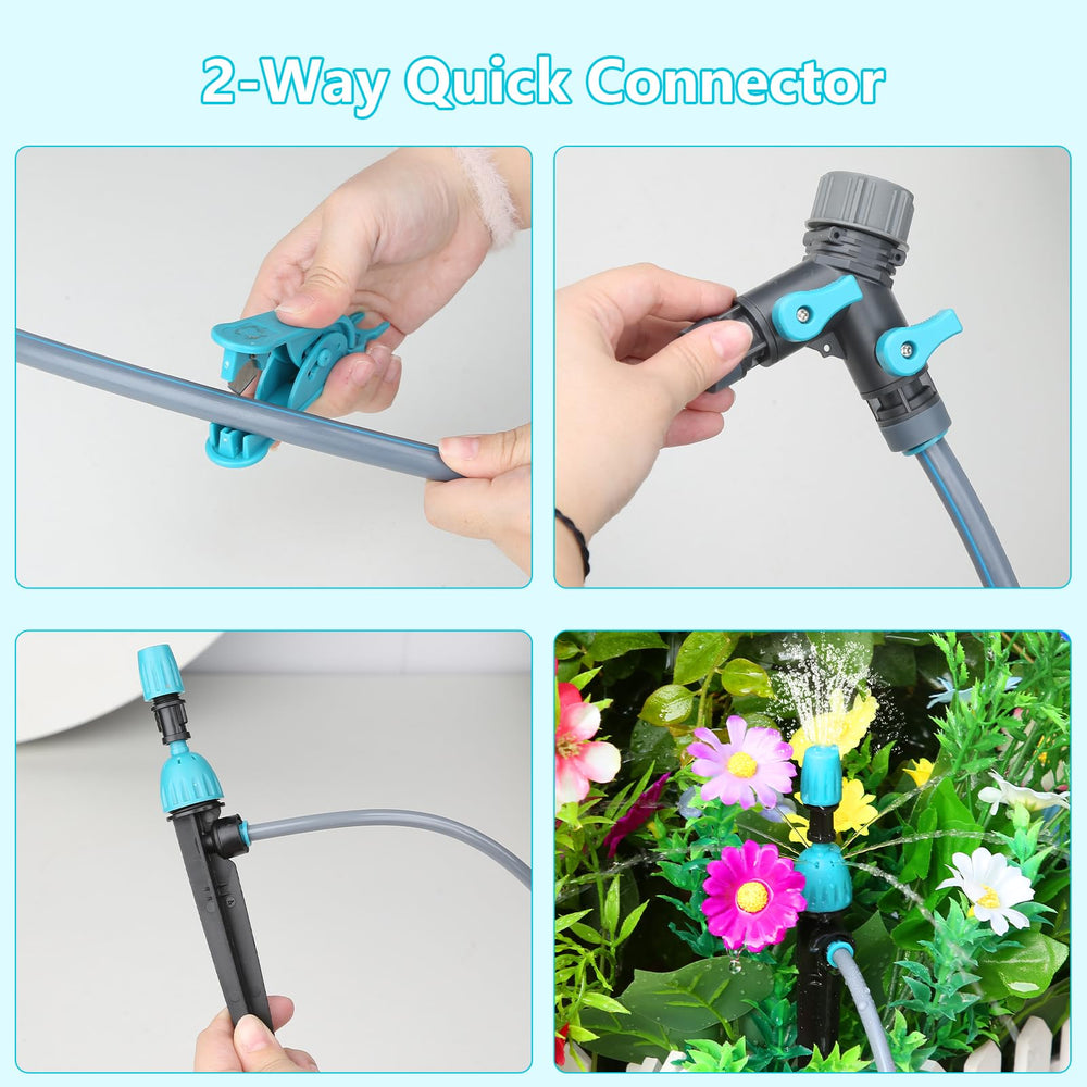 TRJZWA drip emitter and misting nozzle variety