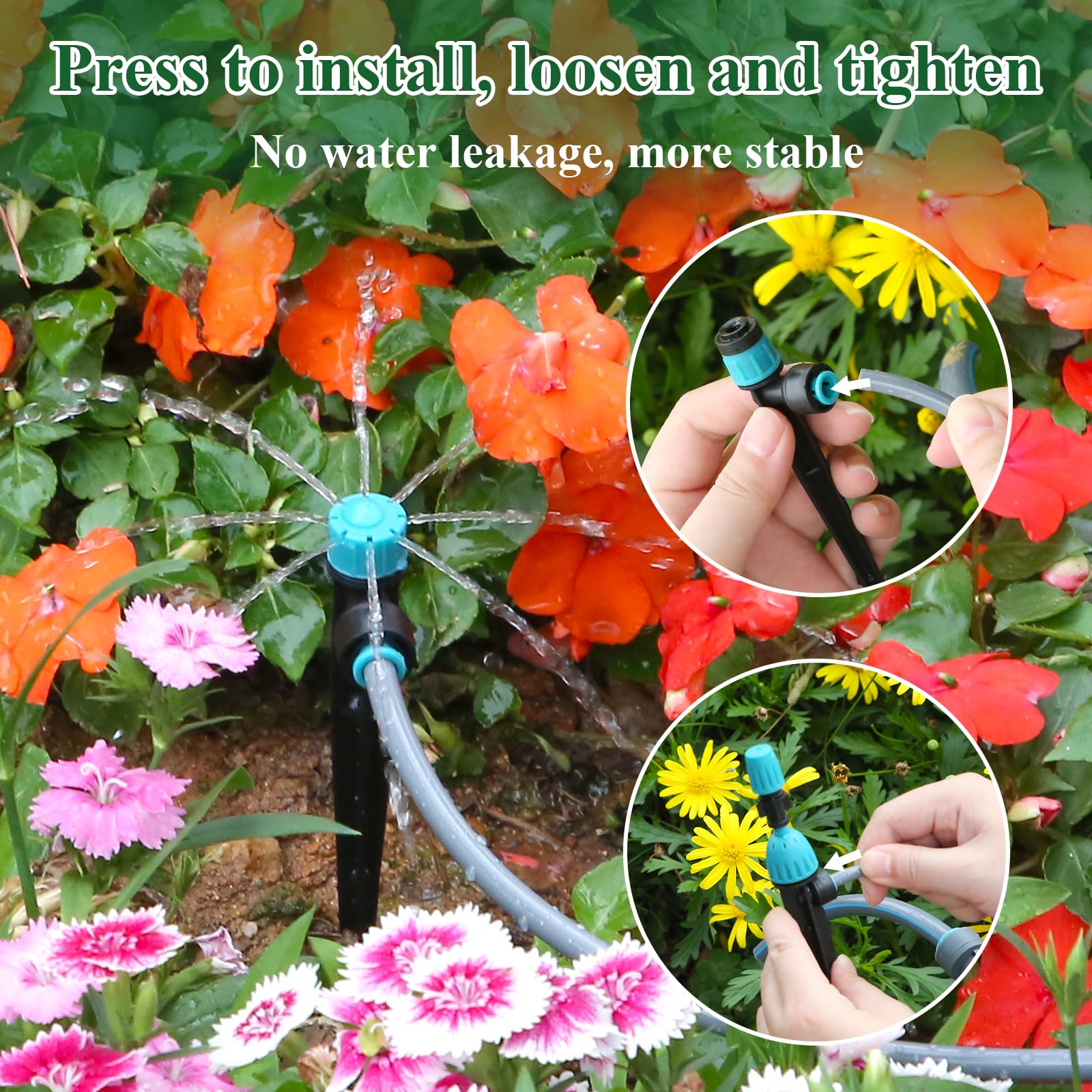 TRJZWA drip irrigation system components overview