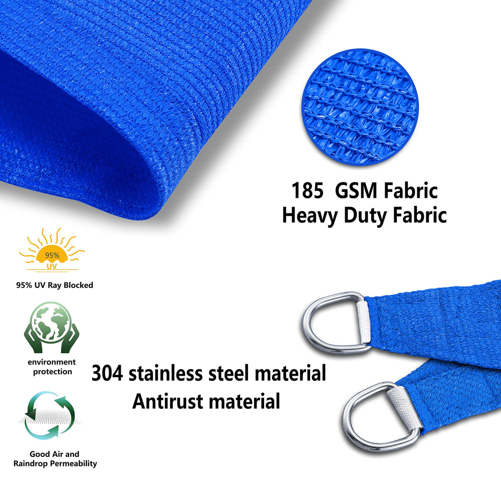 Tronssien shade sail with high-strength ropes