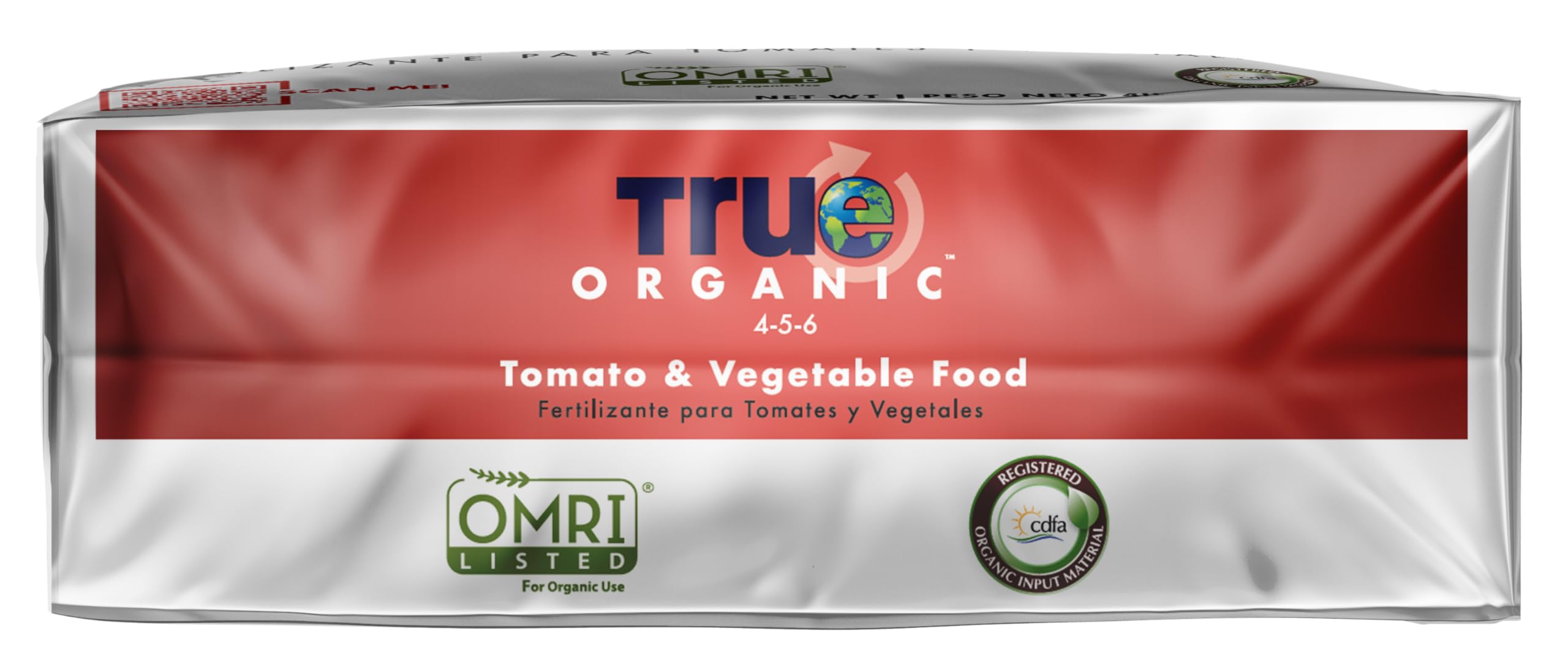 True Organic Tomato & Vegetable Food packaging details