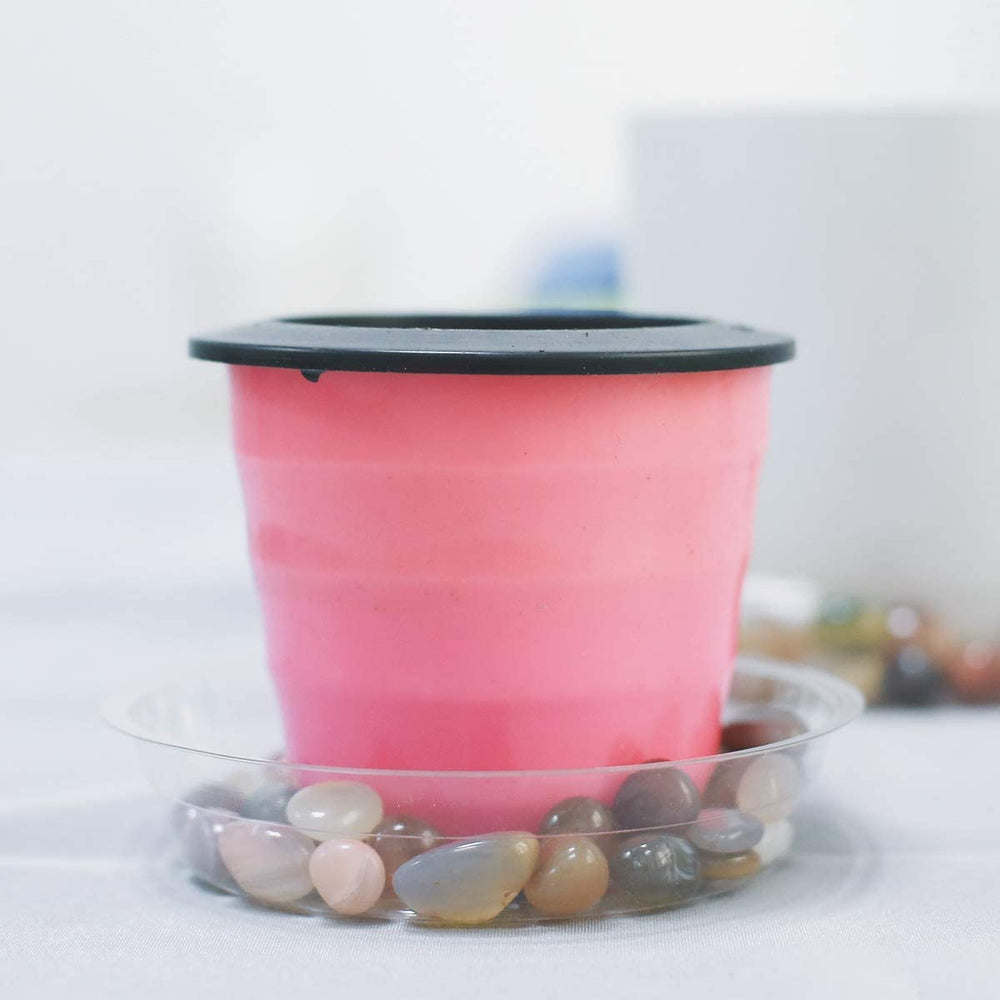 TRUEDAYS clear plastic plant saucer packaging