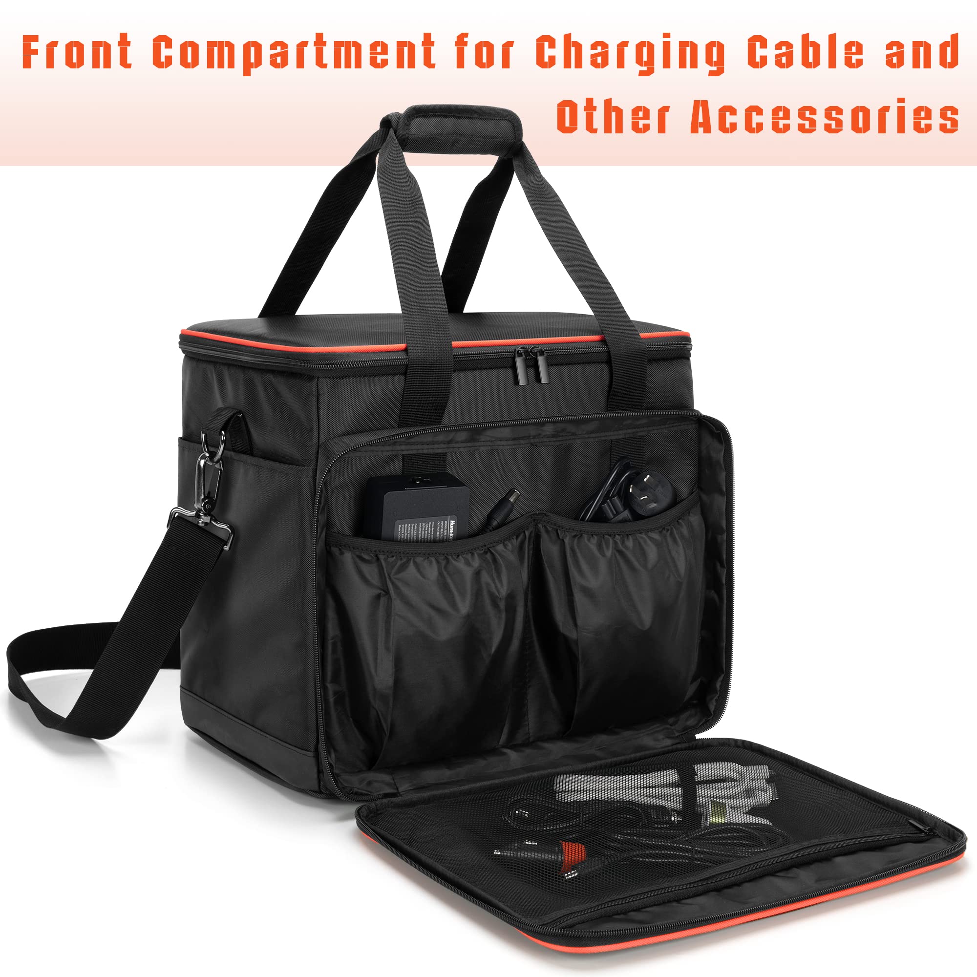 Trunab Travel Bag side view with padded handle