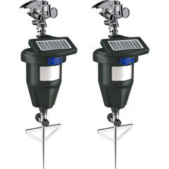TRURID Motion Activated Sprinkler front view with green finish