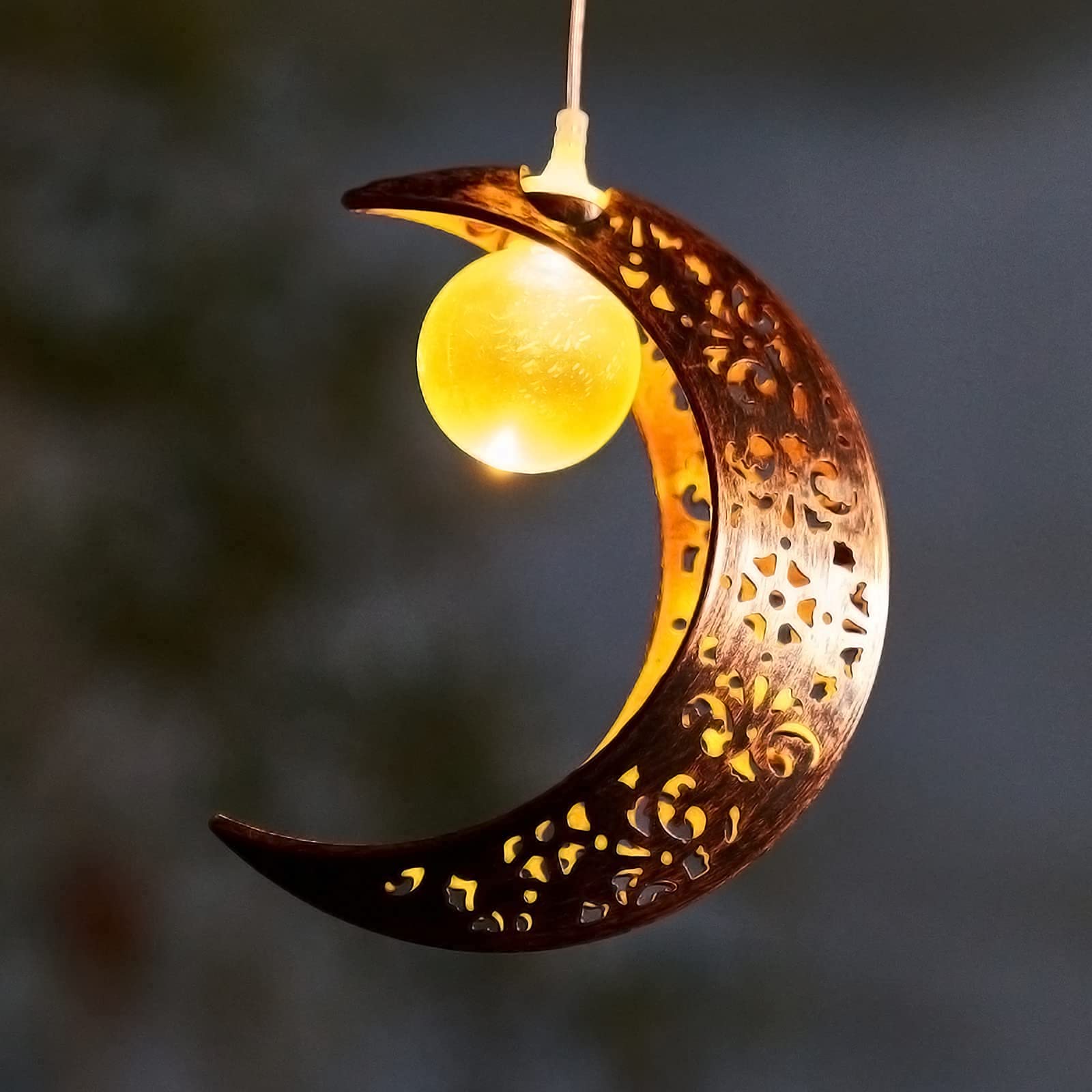 Tryme Solar Wind Chimes during the daytime