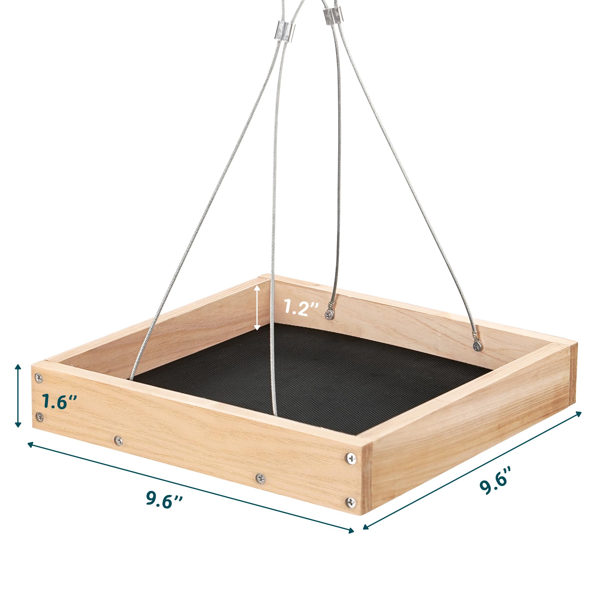 TT Nature Bird Feeder hanging in a garden setting