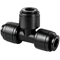 TTioDri 30 Pack 1/4 Inch Drip Irrigation Tee Connectors in packaging