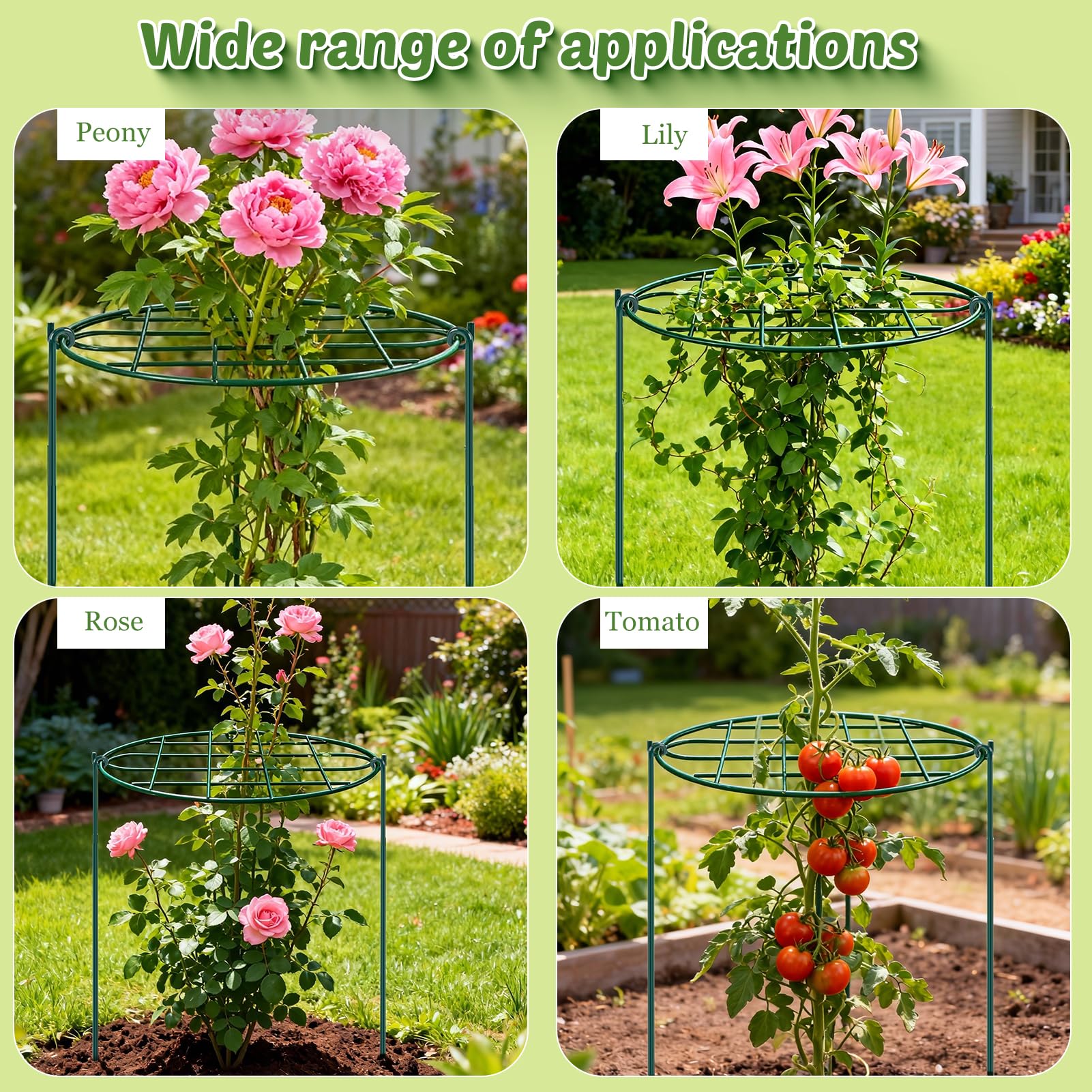 TTQ Peony Cage assembly instructions showing installation steps