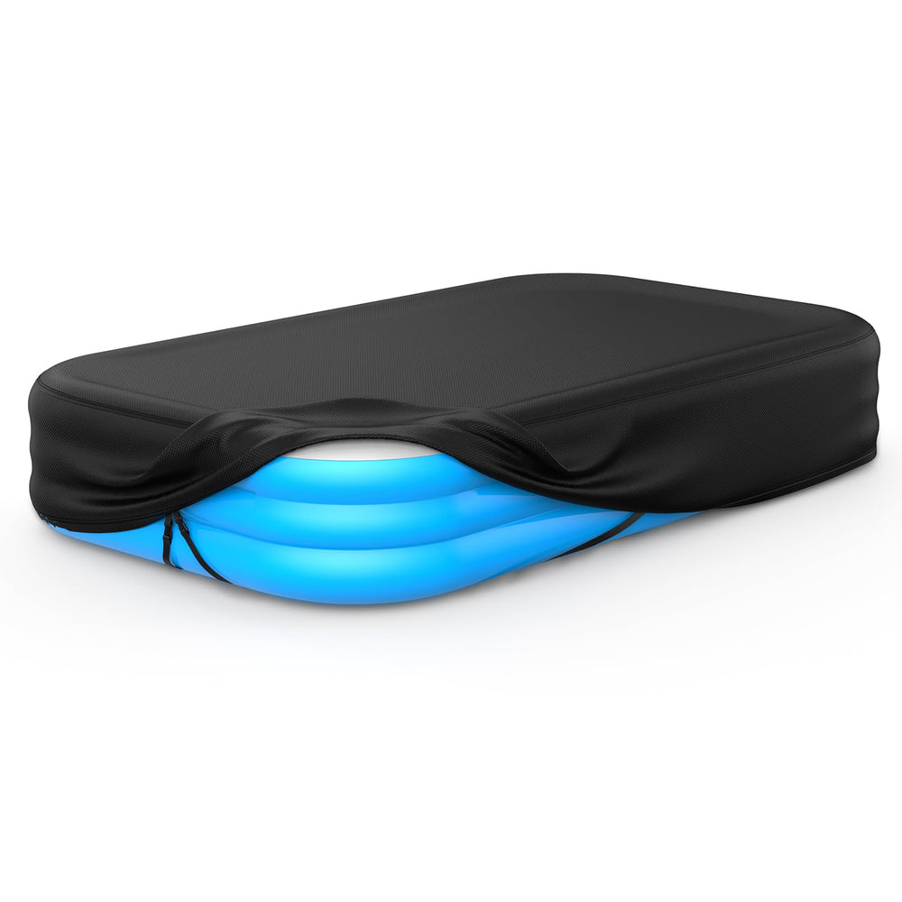 Tufmunb 120in x 72in Rectangular Pool Cover front view