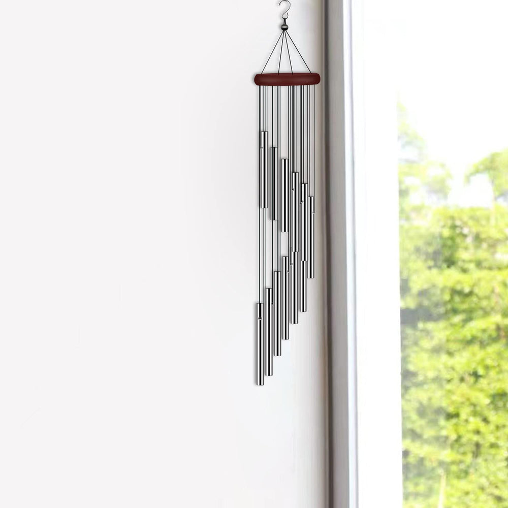 tujol Wind Chimes packed in box with label