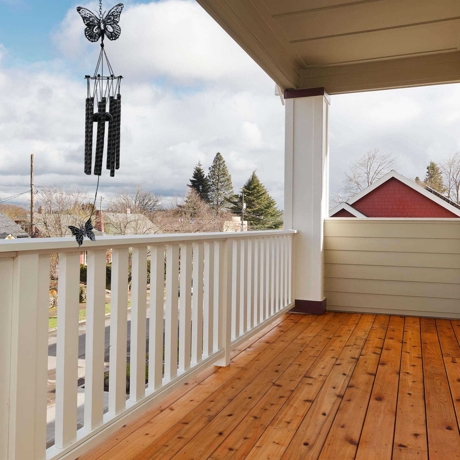 Tuned Wind 32'' Butterfly Wind Chime packaging view