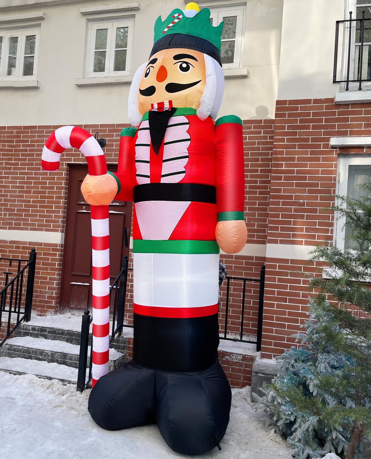 TURNMEON Christmas Nutcracker packaging and included items