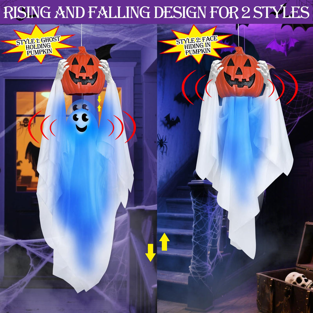 TURNMEON Halloween ghost activated by sound