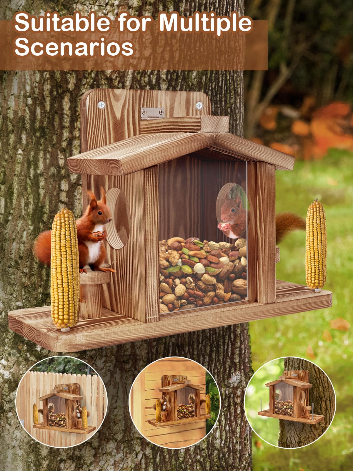 Turosur Squirrel Feeder assembly kit and instructions