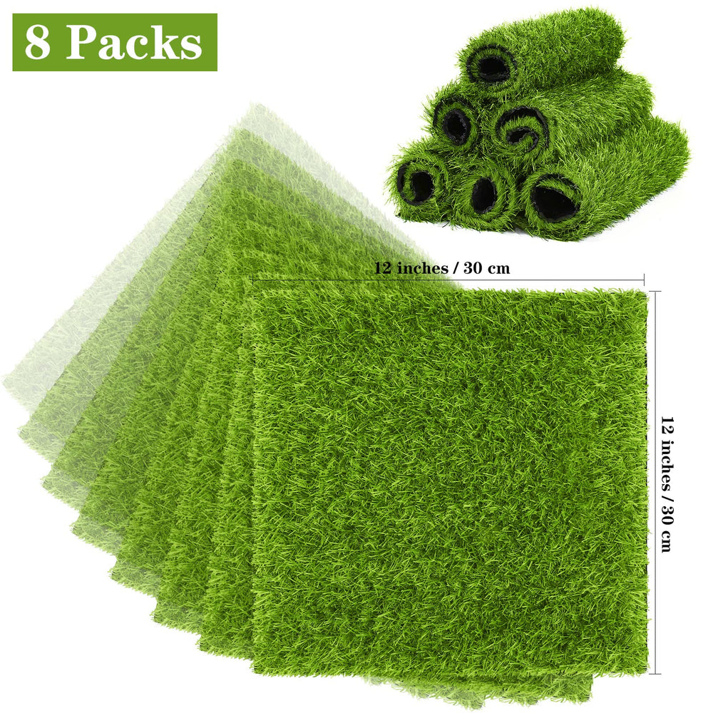 TURSTIN artificial grass mat showing drainage holes
