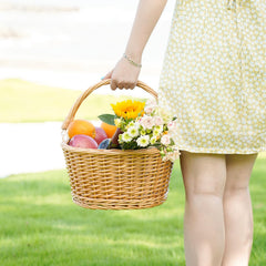 TwentyNext wicker basket used for picnic setup