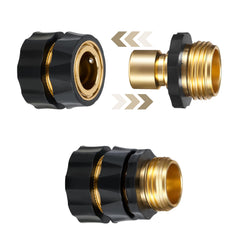 Twinkle Star female quick connector with rubber grip