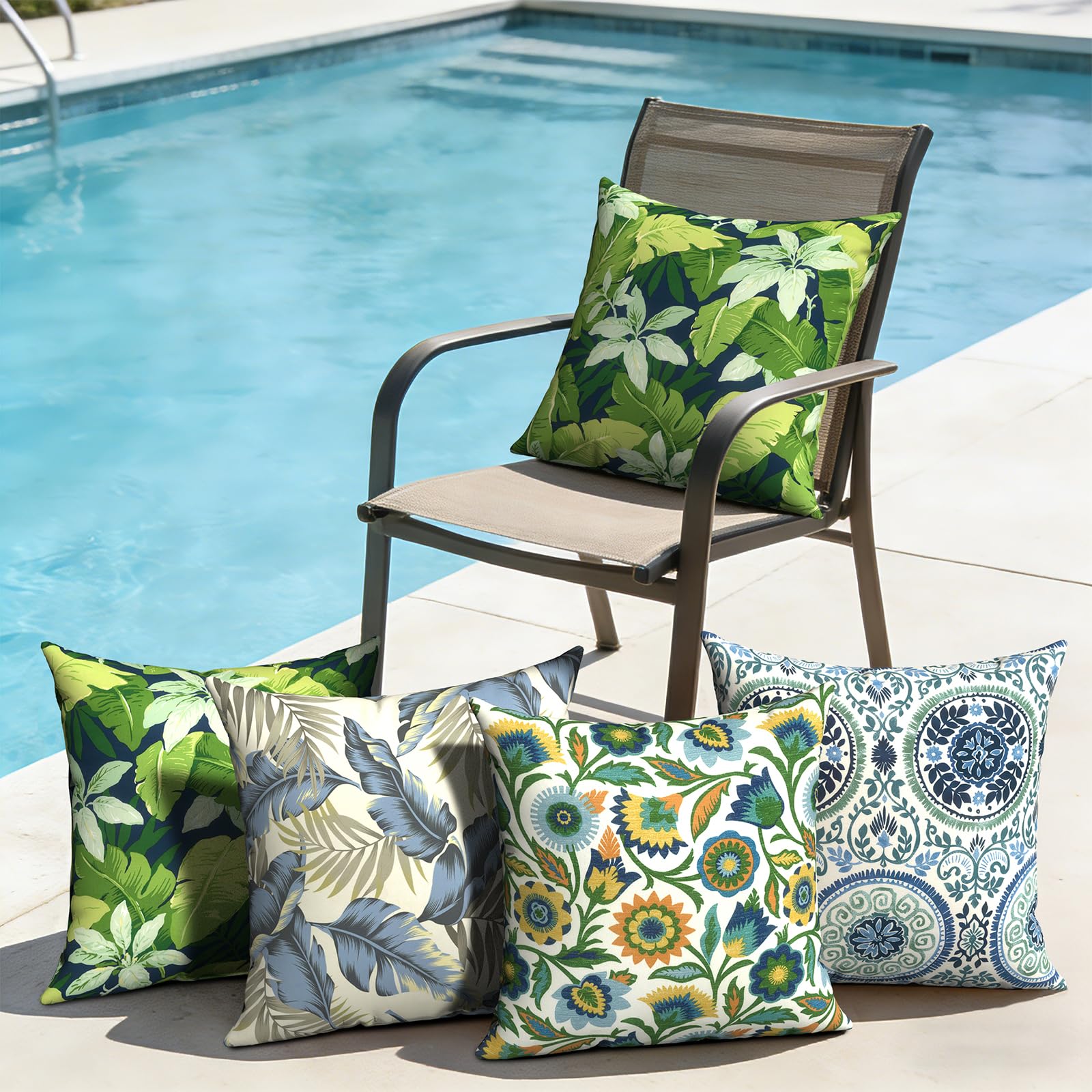 TWLEAR Outdoor Pillow with matching decor