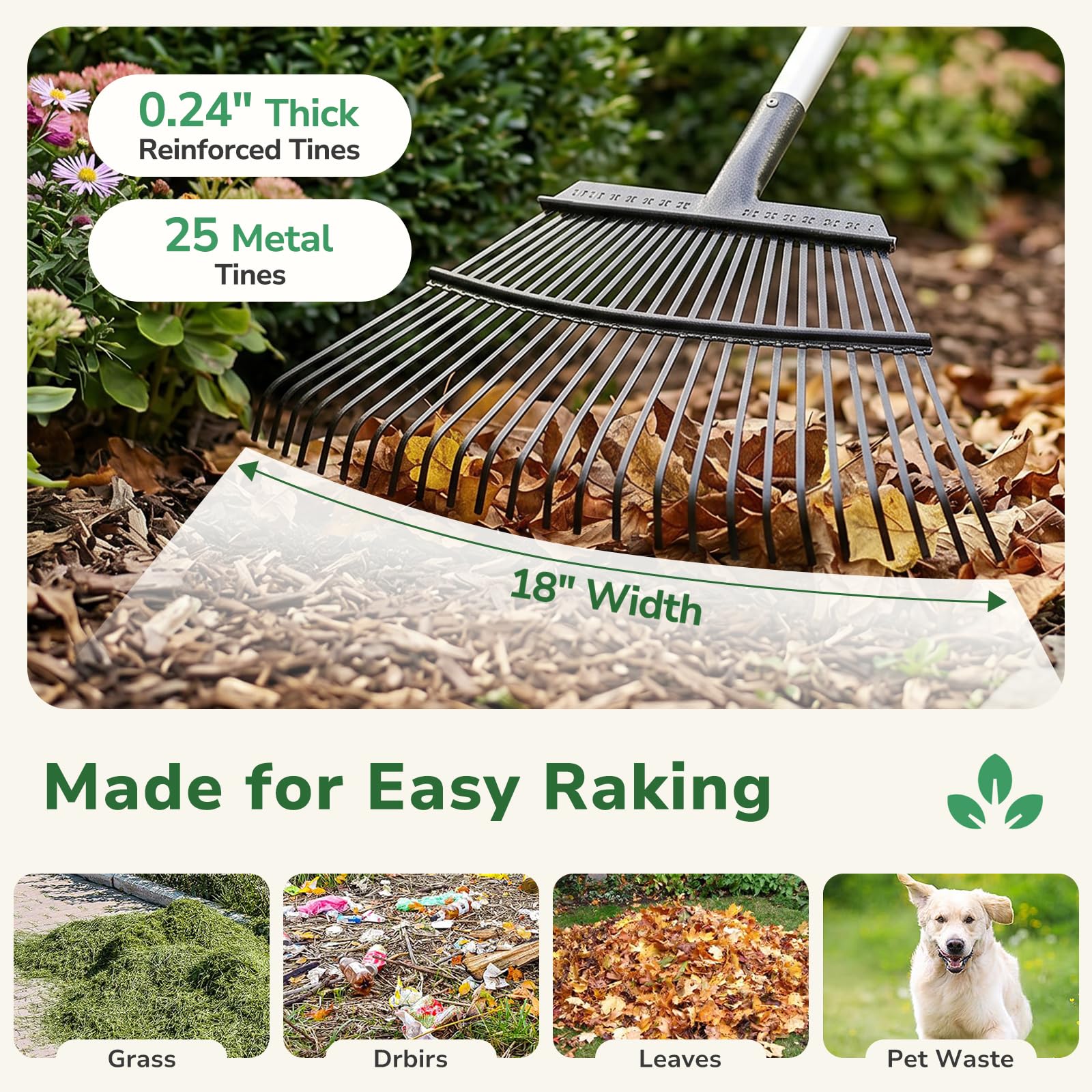 Two 72-gallon reusable leaf bags folded flat for storage